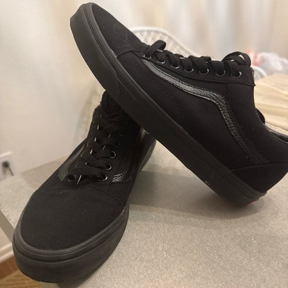 Vans Other - Vans Black Canvas Men's Sneakers